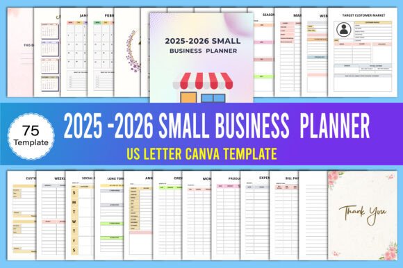2025–2026 Small Business Planner: Your All-in-One Tool for Clarity, Control, and Consistent Growth
