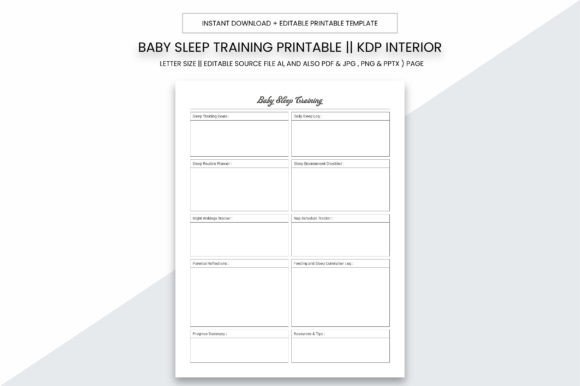 Baby Sleep Training Notes Kdp Interior