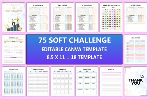 Editable 75 Soft Challenge Interior