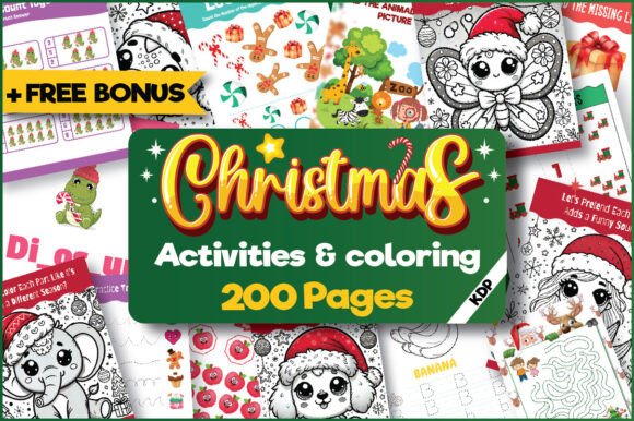 The Ultimate Christmas Activity Book-KDP