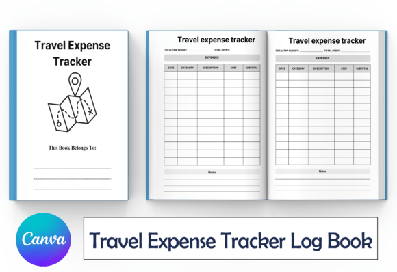 Travel Expense Tracker Log Book