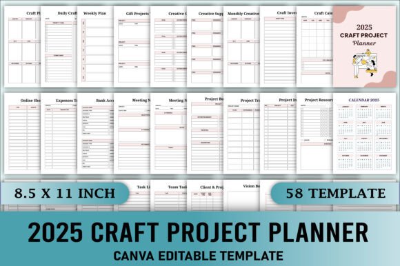 Why the Editable 2025 Craft Project Planner Is Becoming Essential for Creative Professionals